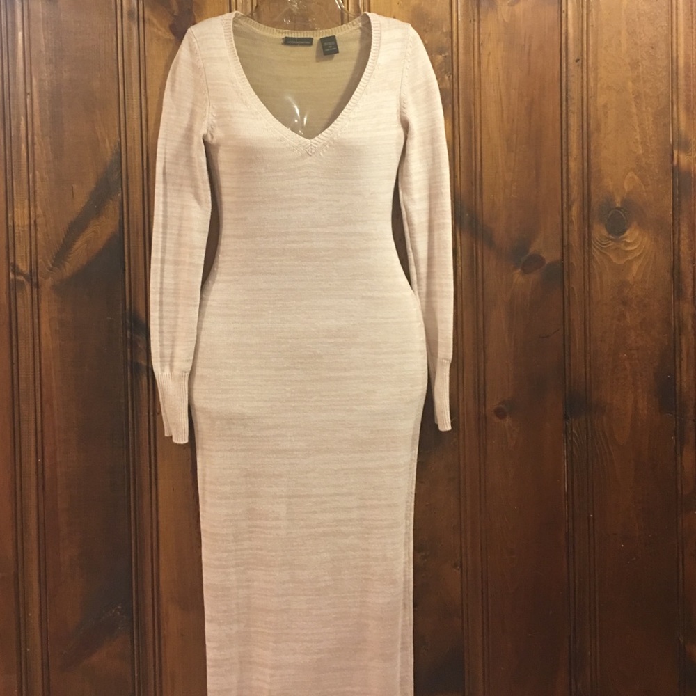 Maxi sweater dress